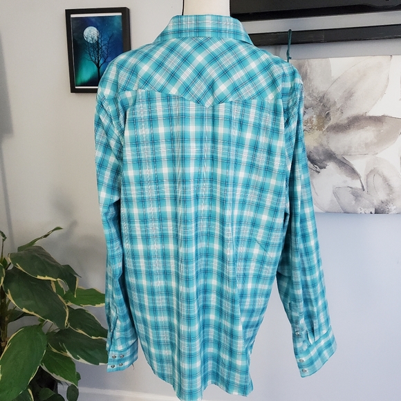 OUTBACK TRADING Zoe shirt 2X - Picture 4 of 9